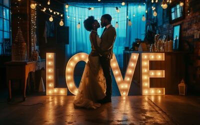 Budget-Friendly Wedding Ideas: Renting Marquee Letters For Maximum Impact