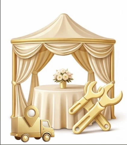 Step 4: Allow C&D Marquees to professionally handle your decor setup and installation.